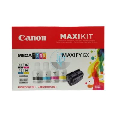 [4659C005AA] GI-16 BK C M Y + PH-S MAXI KIT